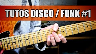 Tuto Guitare FUNKDISCO 1  Get Down On It [upl. by Rheba]