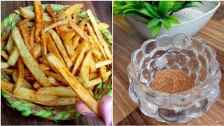 KFC style crispy seasoned fries recipe [upl. by Ahtis]