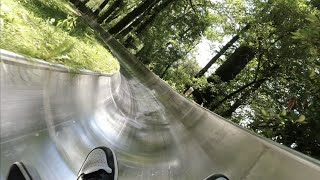 Onride Sommerrodelbahn im Freizeitpark Kettler Hof in Haltern [upl. by Firahs]