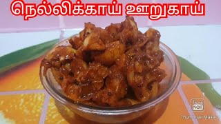 Nellikai Pickle Nellikai Oorugai Recipe in Tamil  Gooseberry Pickle [upl. by Inimod749]