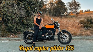 Regal Raptor Pilder 125 İnceleme  Kullanıcı Deneyimi [upl. by Powers133]