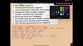 Transformation of Sentence  Secondary Level Grammar  Online English Class  Learn English Grammar [upl. by Abbotsun25]