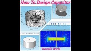 How to Design a capacitor using COMSOL  COMSOL MultiPhysics 51  2018 [upl. by Yaker]