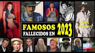 Decesos de Famosos 2023 [upl. by Puff329]