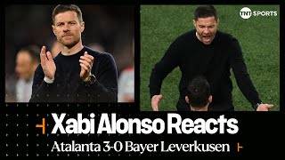 quotIT WAS NOT MEANT TO BEquot 😔  Xabi Alonso  Atalanta 30 Bayer Leverkusen  Europa League Final [upl. by Nonnair604]