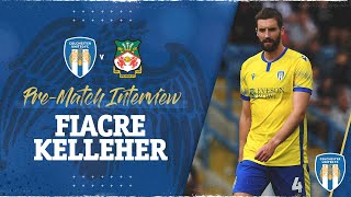 Interview  Fiacre Kelleher Pre Wrexham [upl. by Anaujal68]