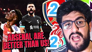 ARSENAL ARE BETTER THAN US RANT EMBRASSING PERFORMANCE LONG BALL SALAH amp VAN DIJK SAVED US [upl. by Tacy]