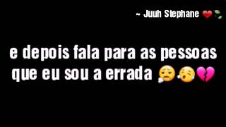 Eu Não Posso Te Perdoar Mãe 💔  Citação Juuh Stephane ❤🍃 [upl. by Euqnom]