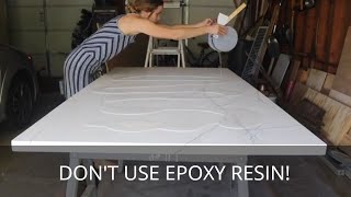 Why You Should NOT Do Epoxy Resin Countertops Do THIS Instead [upl. by Kovacev]