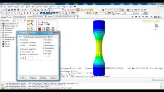 Bauschinger Effect Simulation in ABAQUS [upl. by Anaet]