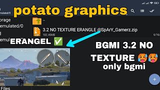 BGMI 32 POTATO GRAPHICS CONFIG FILE ERANGEL ✅ LAG FIX [upl. by Yelrebmik]