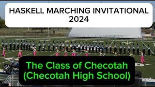 The Class of Checotah Checotah High School ELECTRONICA  Haskell Invitational 2024 [upl. by Kosey]