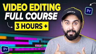 Adobe Premiere Pro Full Course  Complete Freelance Video Editing Course 2024 [upl. by Shulamith]