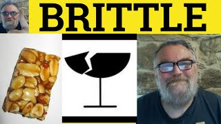 🔵 Brittle Meaning  Brittle Defined  Brittleness Examples  IELTS Adjectives  Brittle [upl. by Amand]