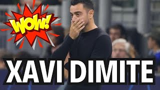 💣💣BOMBAZO ¡¡XAVI DIMITE CANSADO DEL ENTORNO💣💣 🚨ÚLTIMA HORA BARÇA🚨 [upl. by Swayne]