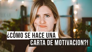 👉 CÓMO debes ESCRIBIR UNA CARTA DE MOTIVACION para BECA o TRABAJO 🤫 ❤️ Paso a Paso ✅ [upl. by Medea306]