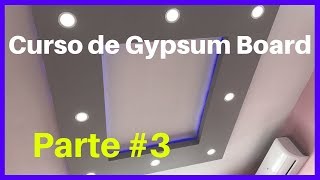 Curso de Gypsum Board parte 3 Diseño y Plano con las medidas [upl. by Yenittirb]