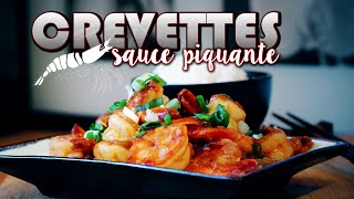 Crevettes sauce piquante  Le Riz Jaune [upl. by Anead]