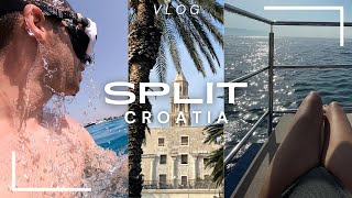 Split Old Town Shipwreck amp Blue Lagoon  Croatia Vlog [upl. by Acissev]