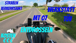 MT 07 Entdrosseln  Kosten amp Tipps [upl. by Arlynne]