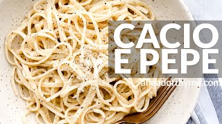 Cacio e Pepe [upl. by Gnouhp]