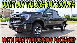 2024 GMC Sierra 2500HD SLE Review  Wolfe GMC Buick Edmonton [upl. by Ahsieyt]