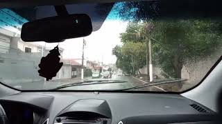 carro vlog dia de chuva no Tatuapé [upl. by Htenay]