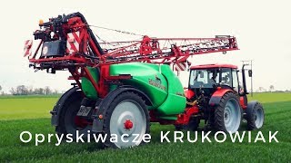 Opryskiwacze Krukowiak na polu đźŽĄ 2017 [upl. by Icul]