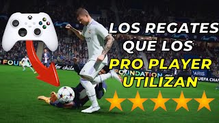 LOS 5 REGATES MAS UTILIZADOS POR PRO PLAYERS EN FIFA 23 TUTORIAL REGATES [upl. by Nogaem]