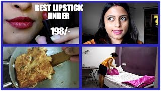 5 Minutes Snacks  Best Lipsticks UNDER 200  Glam With Me [upl. by Lebyram]