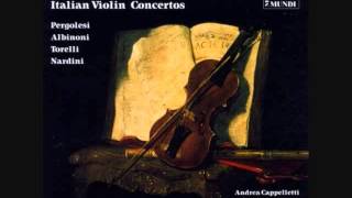 Early Violin Concertos Albinoni Nardini Pergolesi Torelli [upl. by Ettennad975]