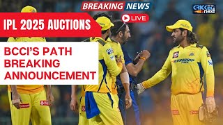 IPL Auctions BCCI Announces Retention Rules Clears RTM and Uncapped Player Rule [upl. by Yrallam39]