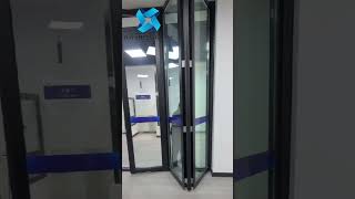 Aluminium Folding Sliding Door Modern BiFold Doors foldingdoor [upl. by Sissy175]