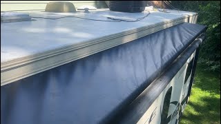 How to Replace RV Slideout Awning Fabric [upl. by Errised]