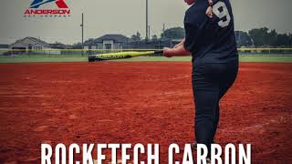 Anderson Bat Company  IN THE CIRCLE  2021 Rocketech Carbon Fastpitch Softball Bat Review [upl. by Dylane]