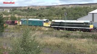 31203 Drags 37023 Pontypool and Blaenavon Railway 14th September 2024 [upl. by Acsirp]