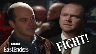 Phil and Grant Mitchell Fist Fight  EastEnders [upl. by Alliber]