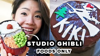 I Only Ate Studio Ghibli Foods For 24 Hours [upl. by Neillij128]