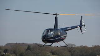 AA Helicopters GWHGA Wolverhampton Halfpenny Green Airport  Diane Riccis family helicopter ride [upl. by Laina]