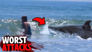 The WORST Shark Attacks of All Time MARATHON [upl. by Cassidy]