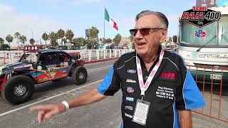 Doug Robertson Grand Marshal At The 2024 SCORE Baja 400 [upl. by Doralyn]