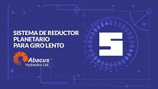 SISTEMA DE REDUCTOR PLANETARIO PARA GIRO LENTO ABACUS HYDRAULICS [upl. by Rozanne]