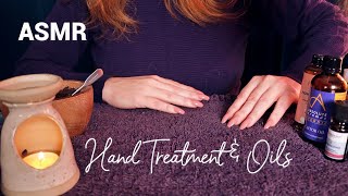 Sleepy ASMR Hand Treatment 🌟 Crunchy Scrub amp Oils 🌟 Whispered [upl. by Bink]