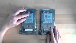 Western Digital Red WD30EFRX 3TB Hard Drives Quick Look [upl. by Adnuahsar]