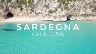 Una delle spiaggie più belle del mondo Cala Luna Sardegna  4k [upl. by Inal180]