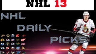 NHL Game Predictions I Opening Night [upl. by Netloc493]