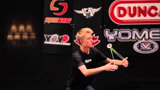 YoYoFactory Presents 2012 World YoYo Contest 1A 6th Gentry Stein [upl. by Erreip]