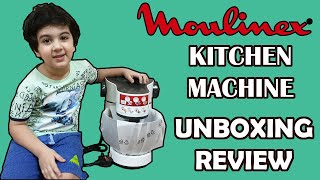 UNBOXING and REVIEW MOULINEX Best kitchen machine 700 W WIZZO QA310110 700 W [upl. by Ayotyal]