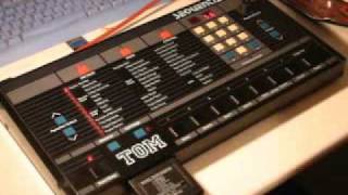 SEQUENTIAL CIRCUITS TOM Vintage Drum Machine 1985  HQ DEMO [upl. by Ettenay]