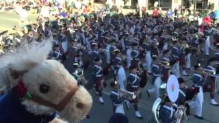 2016 Rose Bowl Parade Virginia military Institute [upl. by Mela803]